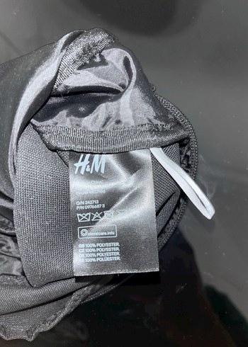 Unisez Siyah Gri Baskılı Omuz Çantası - Görsel 3