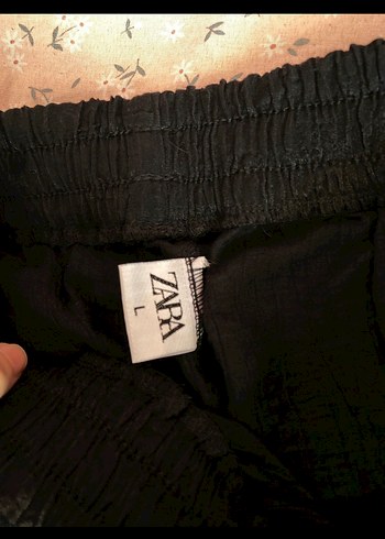 Zara Siyah Bol Kesim zara bol paça pantolon
