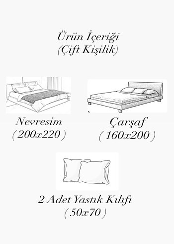  Beden Çift kişilik nevresim takımları