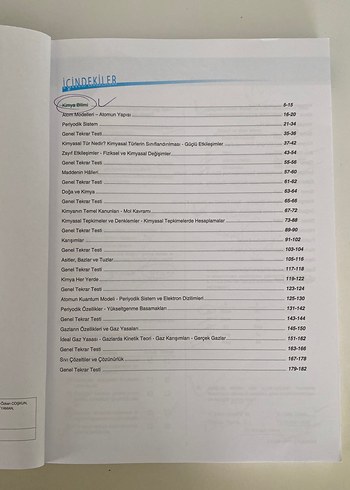 Mezun Kimya TYT-AYT Soru Bankası