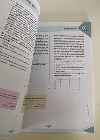 Beden Kurgulu Paragraf Soru Bankası