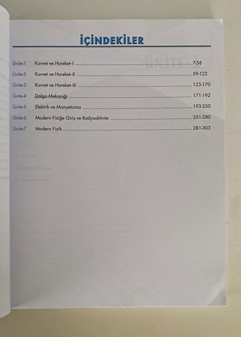 Uğur Mezun AYT Fizik Konu Anlatımı Kitabı