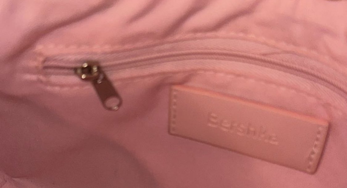 Bershka Ejderha Desenli Pembe Canta - Görsel 4