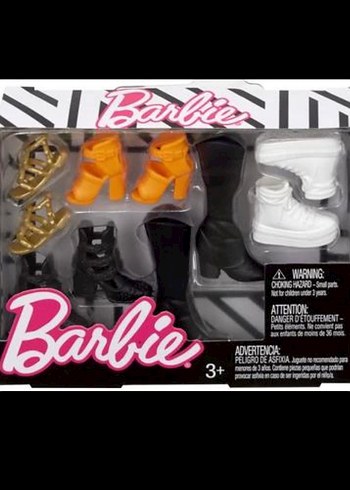 Barbie Çok Renkli Ayakkabı Seti - Görsel 2