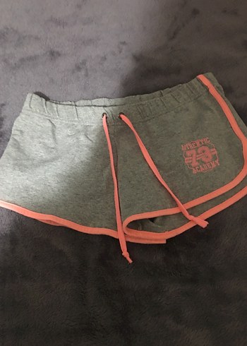 Gri Mini Spor Şort