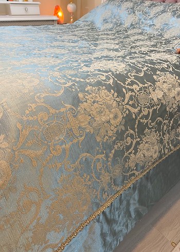 Karaca İşlemeli Yatak Örtüsü - Görsel 5