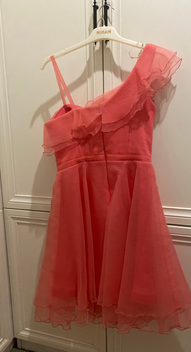 Organze abiye elbise - Görsel 2