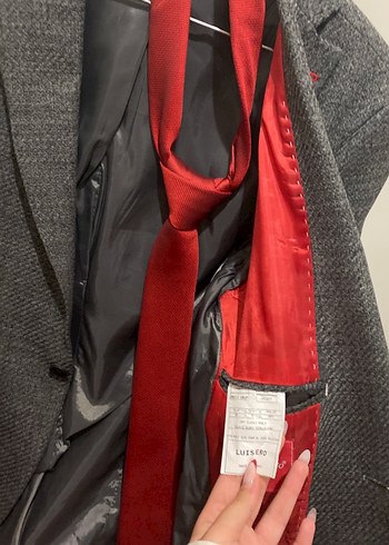 Gri Erkek Kumaş Ceket, Klasik Kesim - Görsel 3