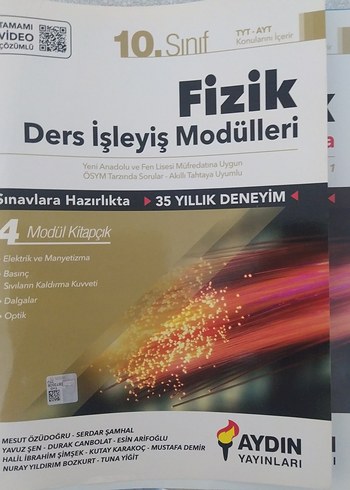 10. Sınıf Fizik Ders İşleyiş Modülleri Kitapçığı
