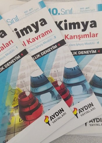  10. Sınıf Kimya Ders İşleyiş Modülleri Kitabı