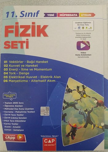 11. Sınıf Fizik Seti - Müfredata Uygun
