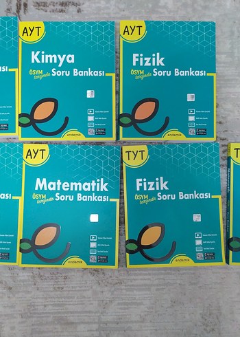  Beden TYT-AYT Soru Bankası Seti Matematik Kimya Fizik