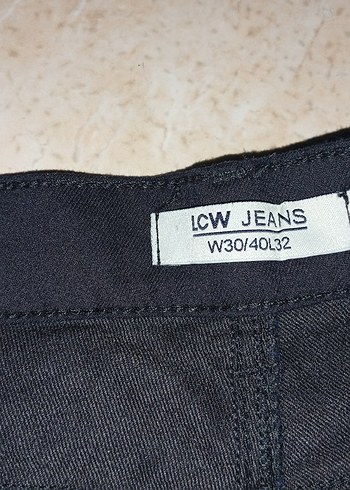 Siyah Normal Kesim Denim Pantolon - Görsel 3