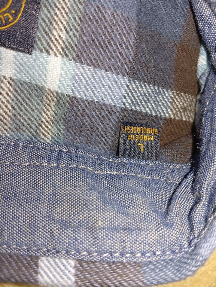 Düğmeli Uzun Kollu Erkek Gömlek - Görsel 2