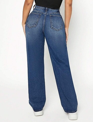 32 Beden mavi Renk Shein Jean