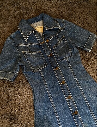 Asos Denim Elbise