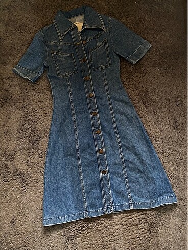 Asos Asos Denim Elbise