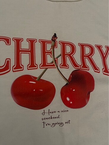 Sheinside Cherry Tshirt