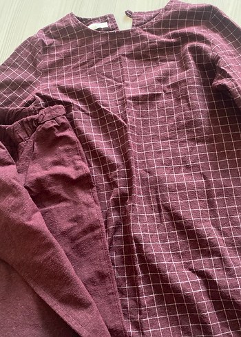 Bordo ekose takım - Görsel 2