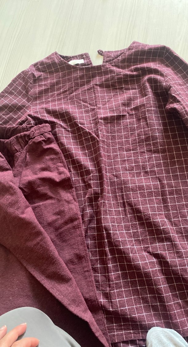 Bordo ekose takım - Görsel 2