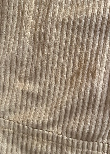 Düğmeli Uzun Kollu Midi Kadın Kadife Gömlek - Görsel 3