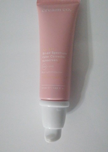 cream co. Renk Düzeltici Yaşlanma Karşıtı Güneş Kremi - Görsel 4