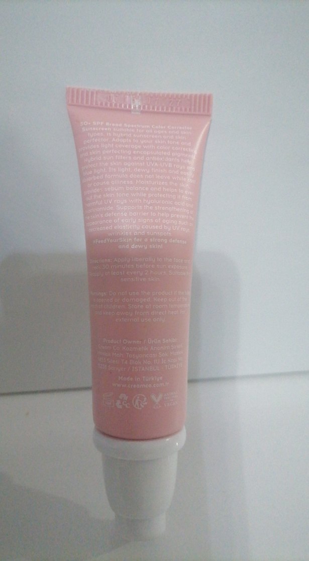 cream co. Renk Düzeltici Yaşlanma Karşıtı Güneş Kremi - Görsel 3