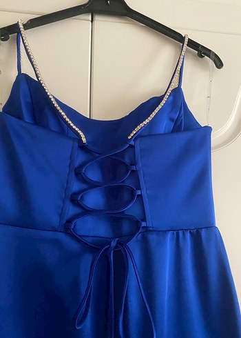 Keikei marka saten abiye - Görsel 5