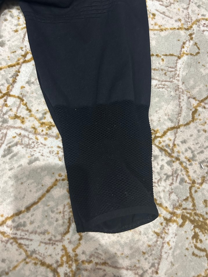 Siyah Kadın Spor Midi Tayt - Görsel 4