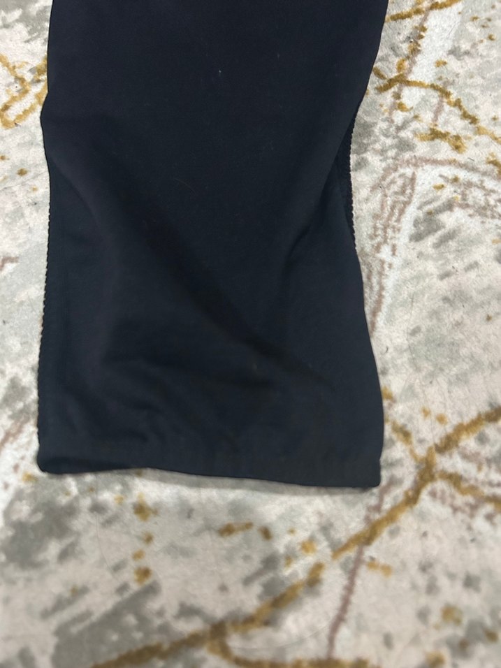 Siyah Kadın Spor Midi Tayt - Görsel 2