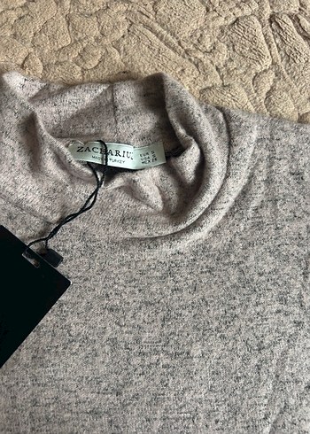 Uzun yakalı bluz - Görsel 3