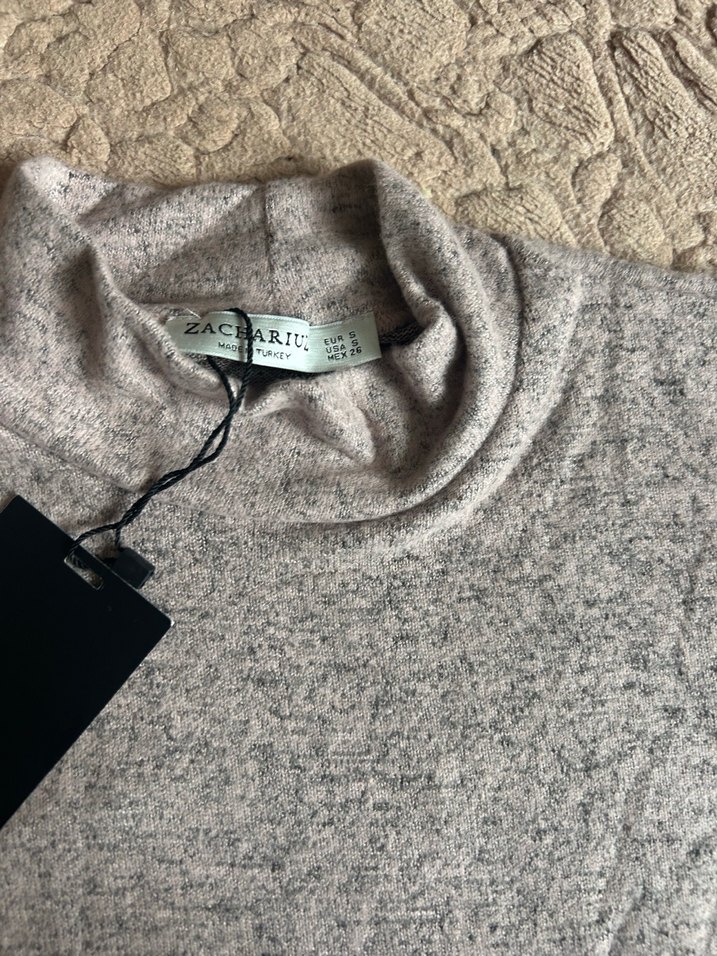 Uzun yakalı bluz - Görsel 3