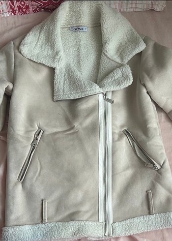 Bej Kürklü mont - Görsel 2