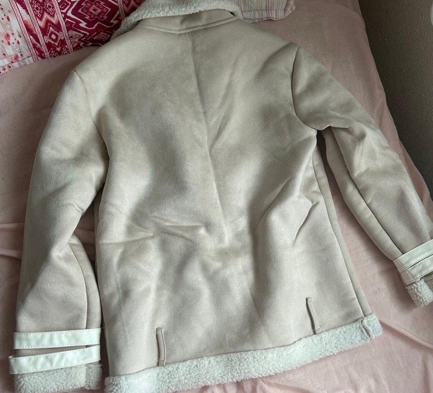 Bej Kürklü mont - Görsel 3