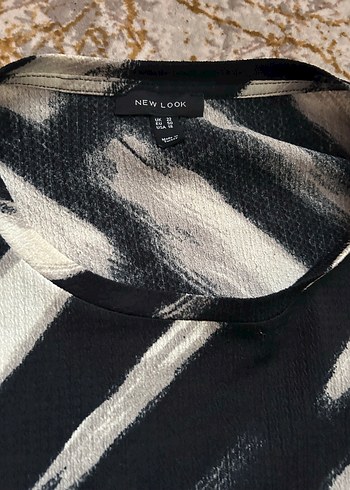 Zebra Desenli Uzun Kollu Tunik elbise - Görsel 3