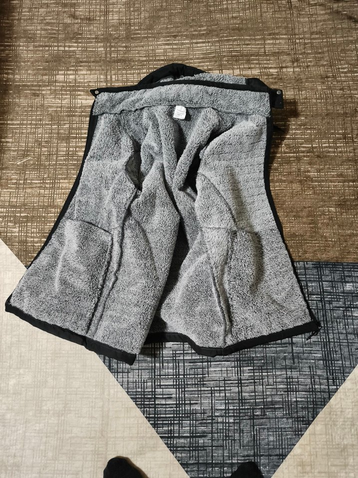 Erkek Siyah Kapüşonlu  Ceketi - Görsel 3