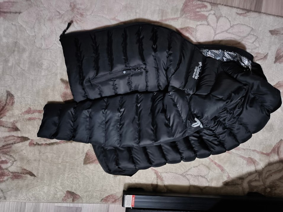 Columbia Siyah Fermuarlı Erkek Mont - Görsel 4