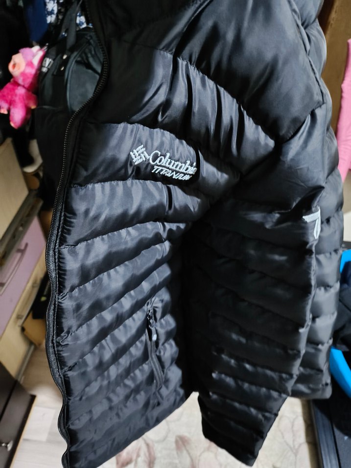 Columbia Siyah Fermuarlı Erkek Mont - Görsel 3