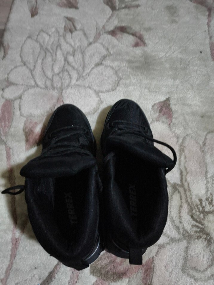 Siyah Bağcıklı GORE-TEX Outdoor Erkek Ayakkabı - Görsel 2