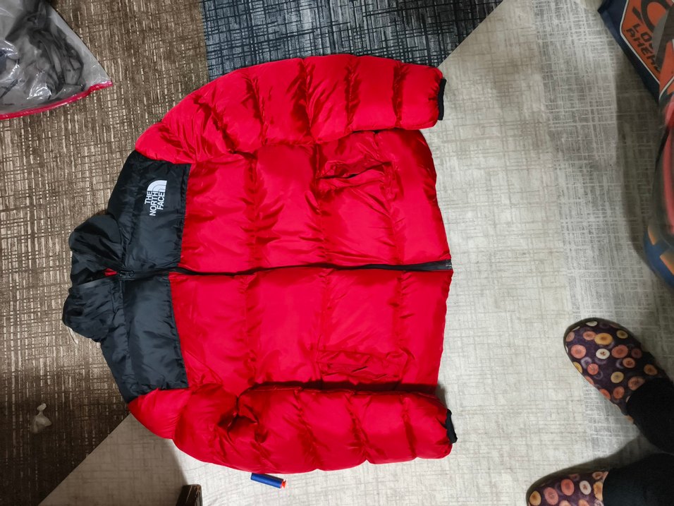 Kırmızı Fermuarlı Erkek Mont - Görsel 4