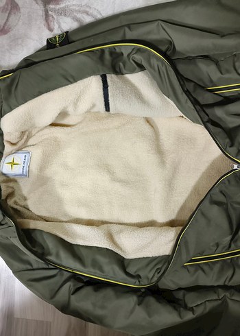 Gri Kapüşonlu Fermuarlı Erkek Mont north island - Görsel 3