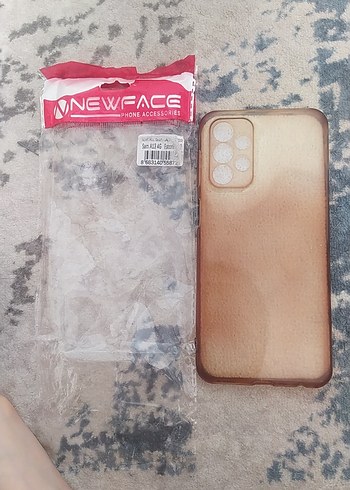 NewFace Şeffaf Bej Telefon Kılıfı