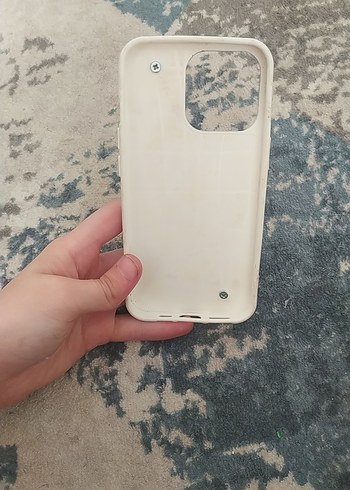 Zincir Detaylı Gri Telefon Kılıfı - Görsel 4