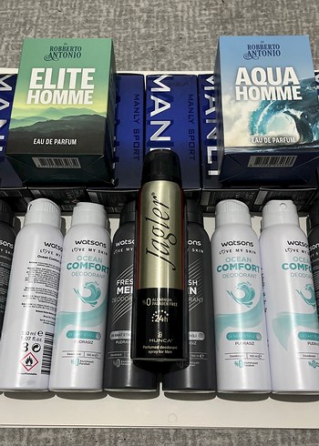 Erkek Parfüm ve Deodorant Seti - Görsel 2