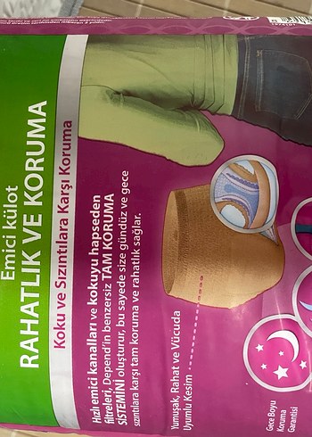 Depend Emici Külot XL Rahat Koruma - Görsel 3