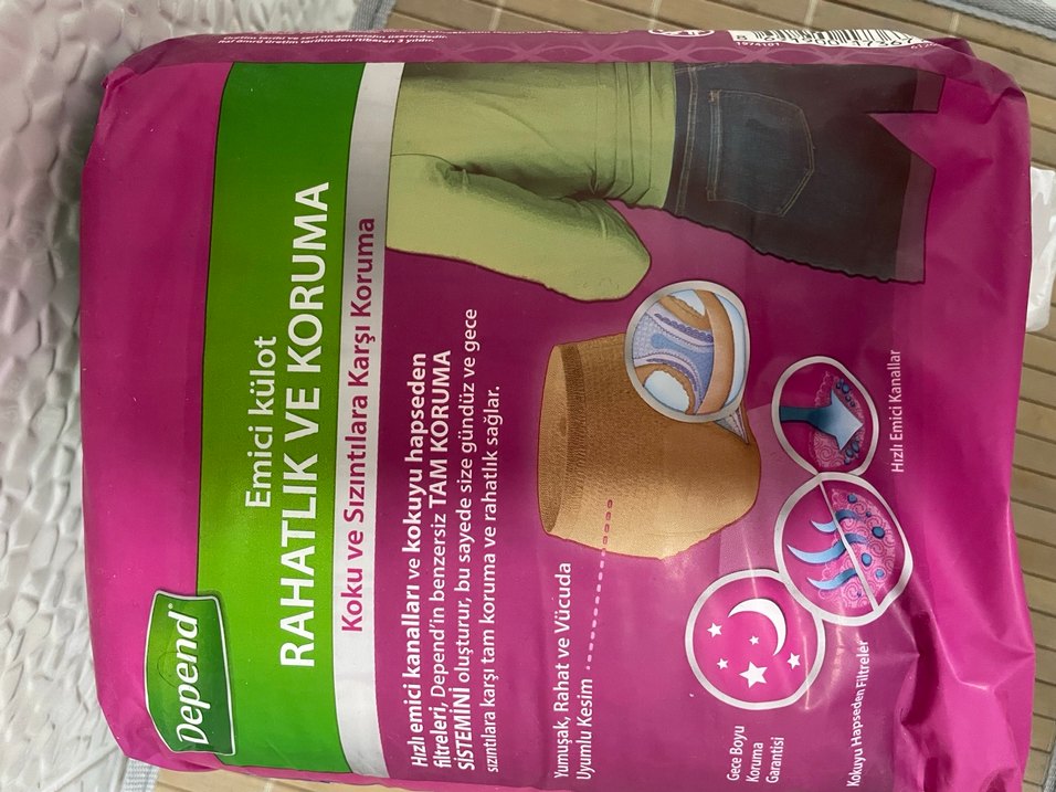 Depend Emici Külot XL Rahat Koruma - Görsel 3