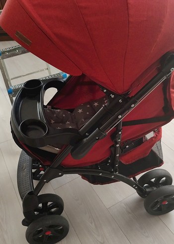 BabyCorner Koyu Kırmızı Bebek Arabası