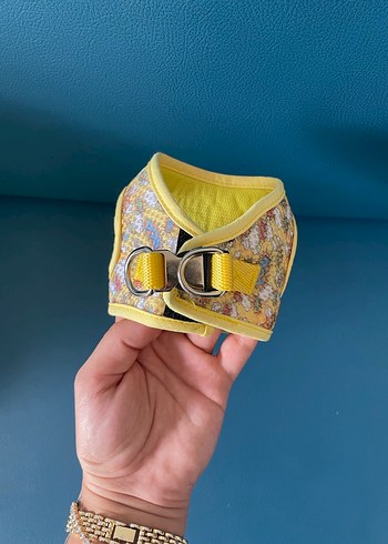  Sarı Renkli Köpek Göğüs Tasması