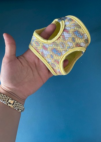  Beden Renk Sarı Renkli Köpek Göğüs Tasması