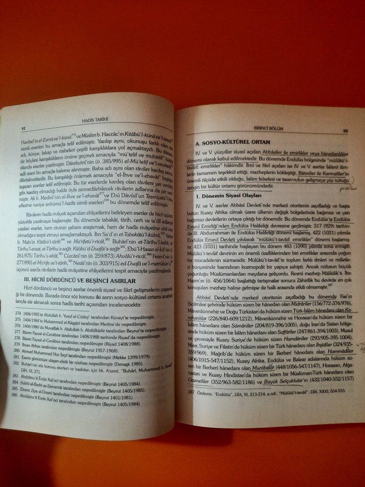 Hadis Tarihi - Prof. Dr. Ahmet Yücel - Görsel 2